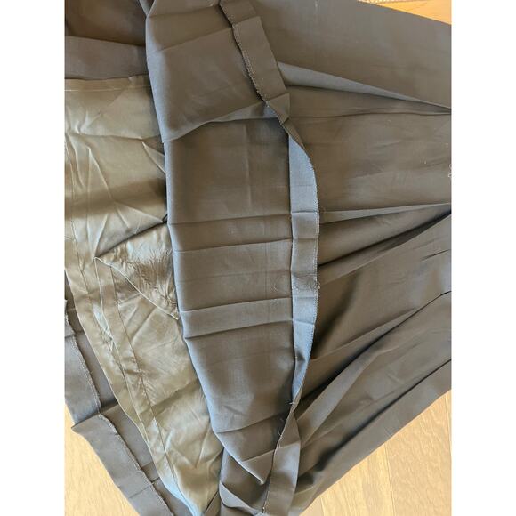 Paul Stuart Made in Italy Black Pleated Skirt - Vintage - Picture 5 of 7